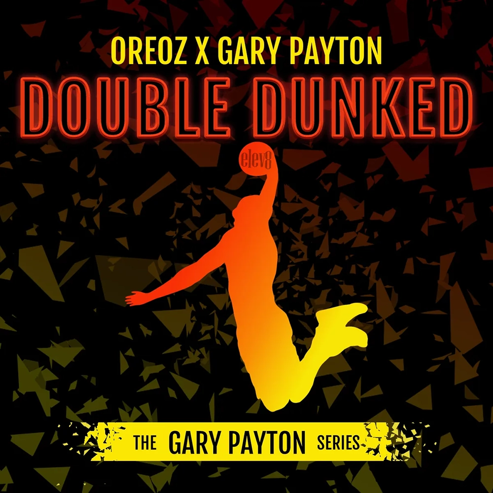 Double Dunked Artwork Grafik Double Dunked aus der Gary Payton Serie von Elev8 Seeds