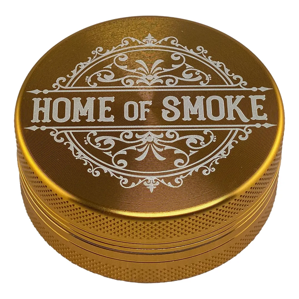 Cludi-Alugrinder-zweiteilig-gold-55mm-Oberseite