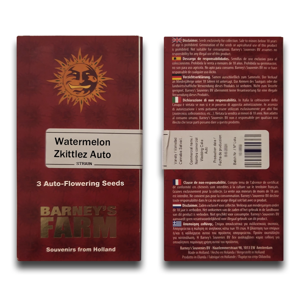 Watermelon Zkittlez Auto | Autoflowering Hanfsamen von Barney's Farm