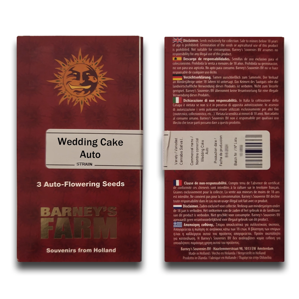 Wedding Cake Auto | Autoflowering Hanfsamen von Barney's Farm