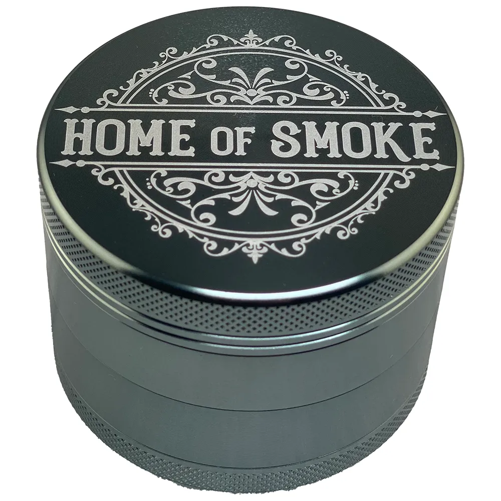 Cludi-Alugrinder-vierteilig-grau-60mm-Oberseite