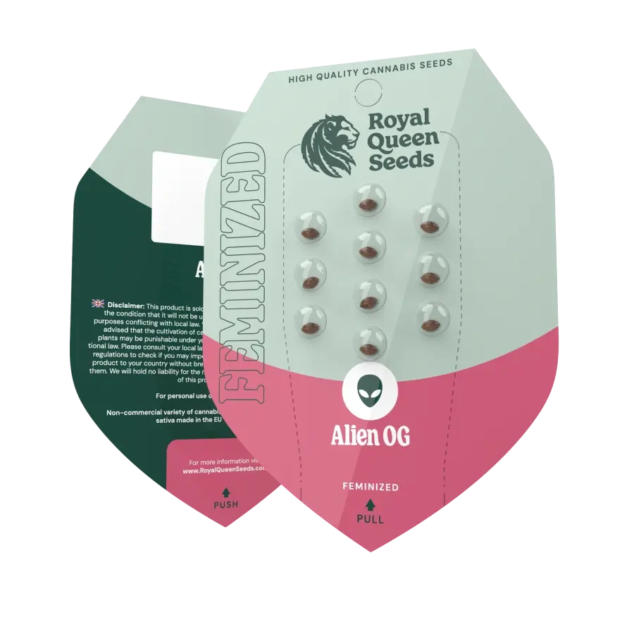 Alien OG | Feminisierte Hanfsamen von Royal Queen Seeds