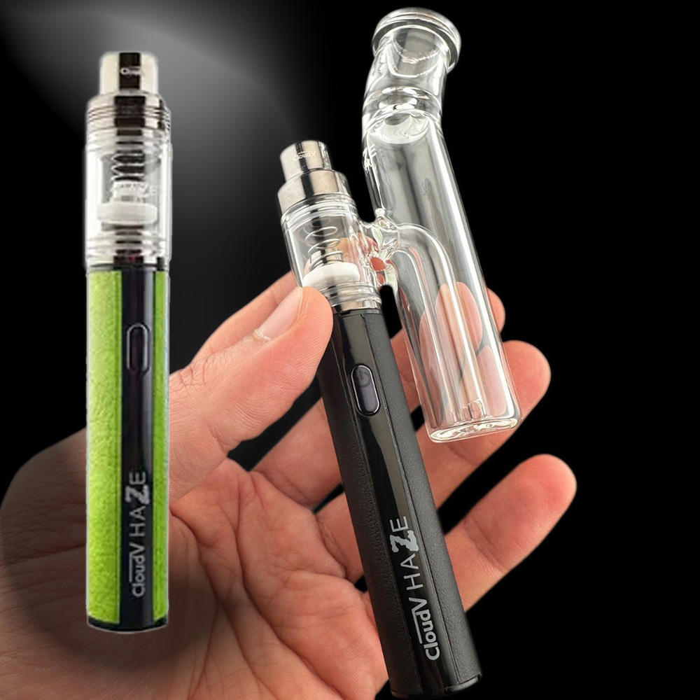 Cloud V Haze Premium Bundle - Flower Pen & Aqua Bubbler im Set - Bright Lime Green Growversand-haze-aqua-bubbler-bundle-bright-lime-green-1000x1000