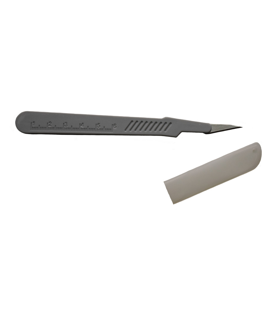 Einwegskalpell steril verpackt mit gerader Klinge Growversand stecklingsequipment skalpelle einwegskalpell gerade klinge