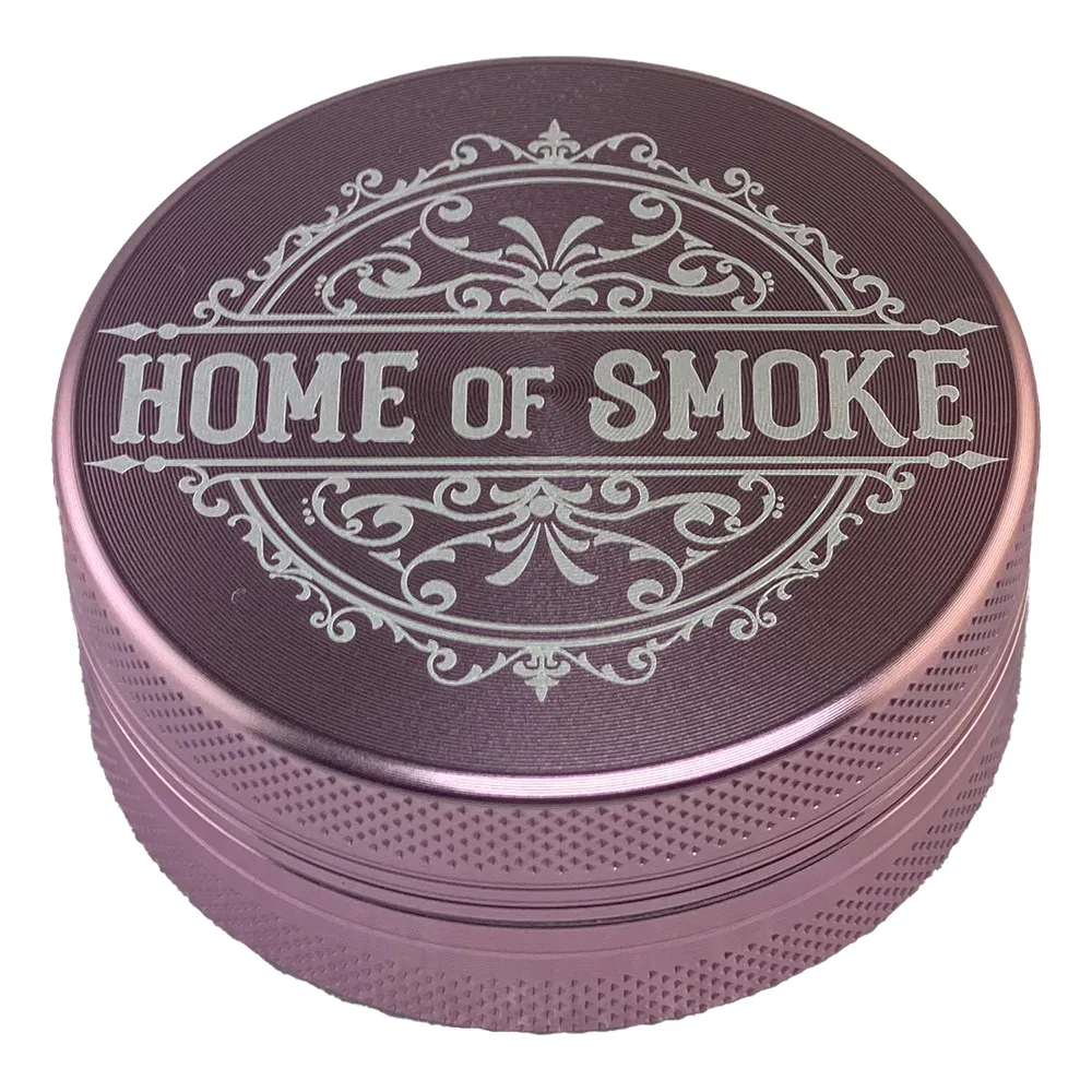 Cludi-Alugrinder-zweiteilig-rosa-55mm-Oberseite