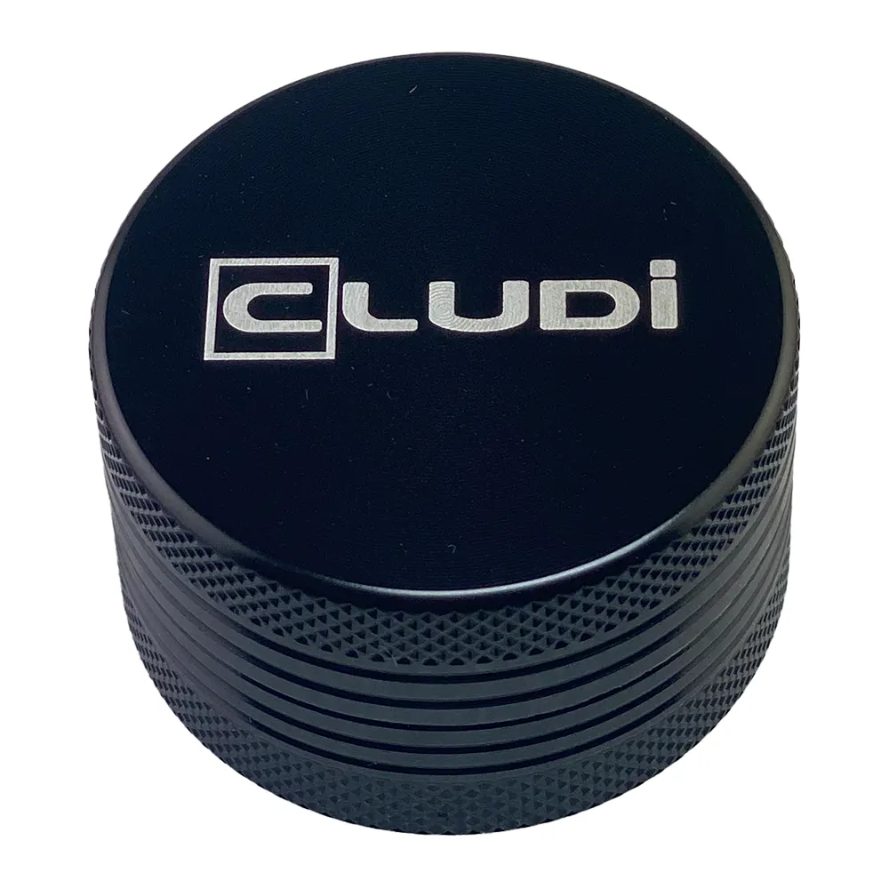 Cludi-Alugrinder-zweiteilig-schwarz-40mm-Unterseite