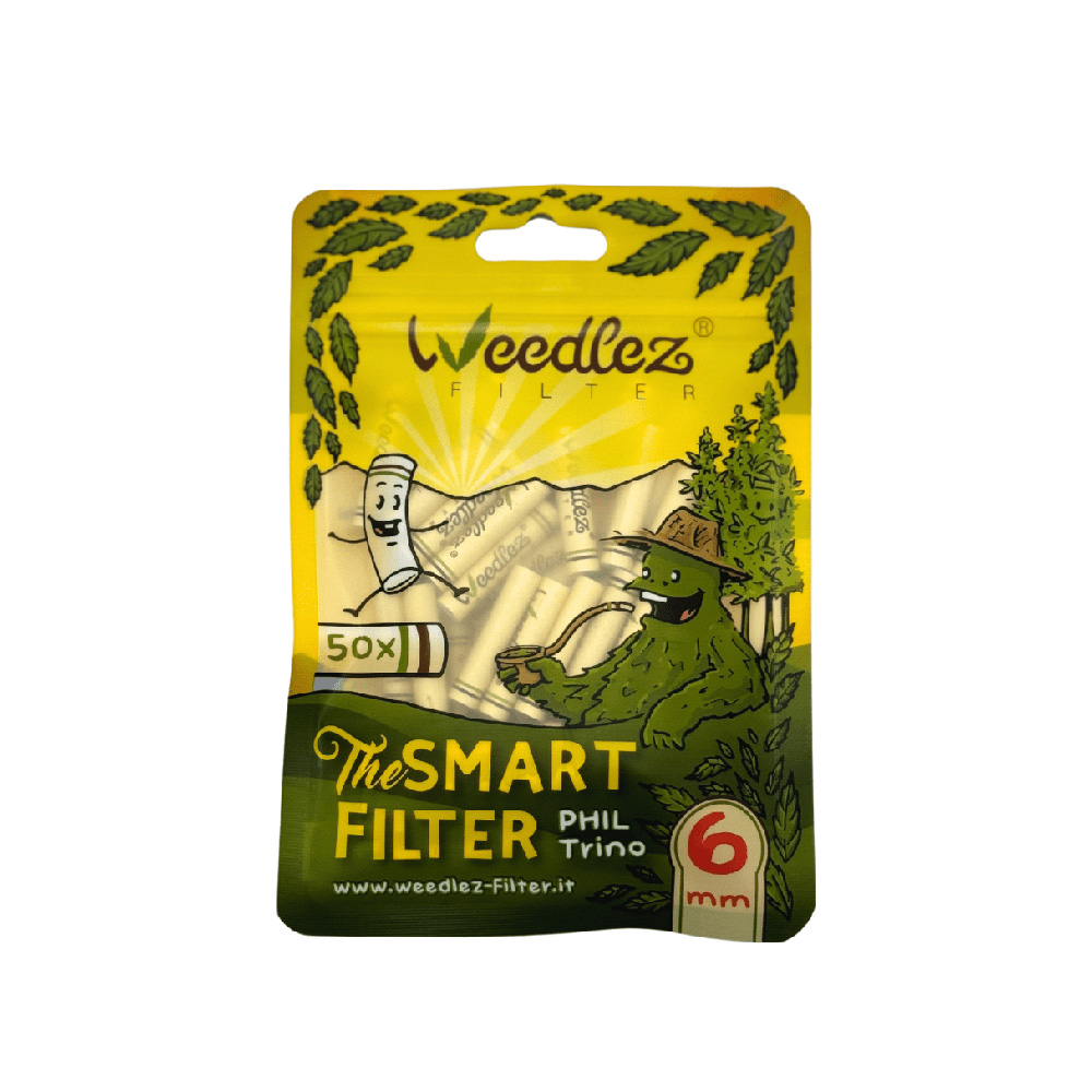 Weedlez Smart Filter Phil Trino Ø 6 mm 50 Stück - Braun Weedlez-smart-filter-50x-6mm-classic