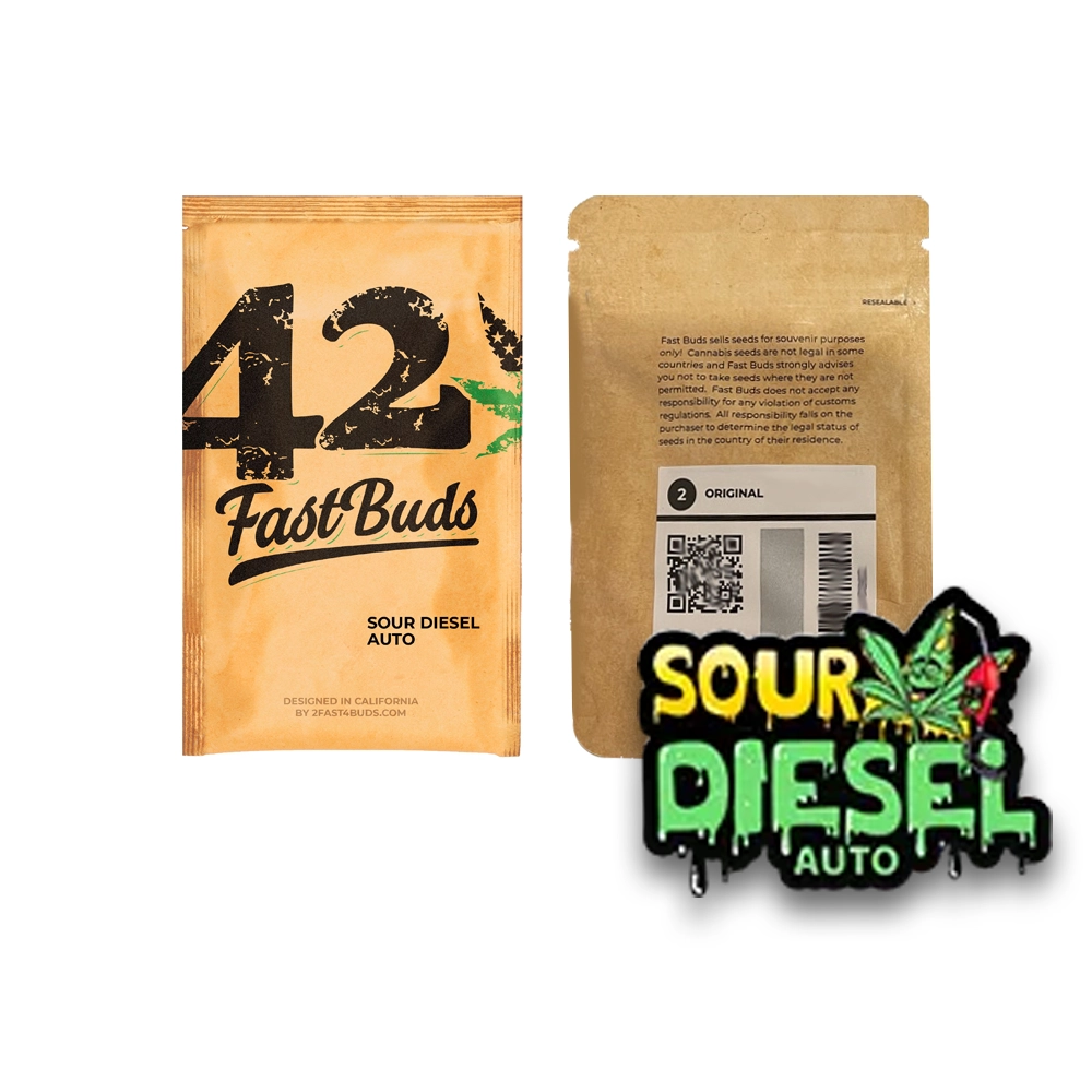 Original Sour Diesel Auto | Autoflowering Cannabissamen von Fast Buds