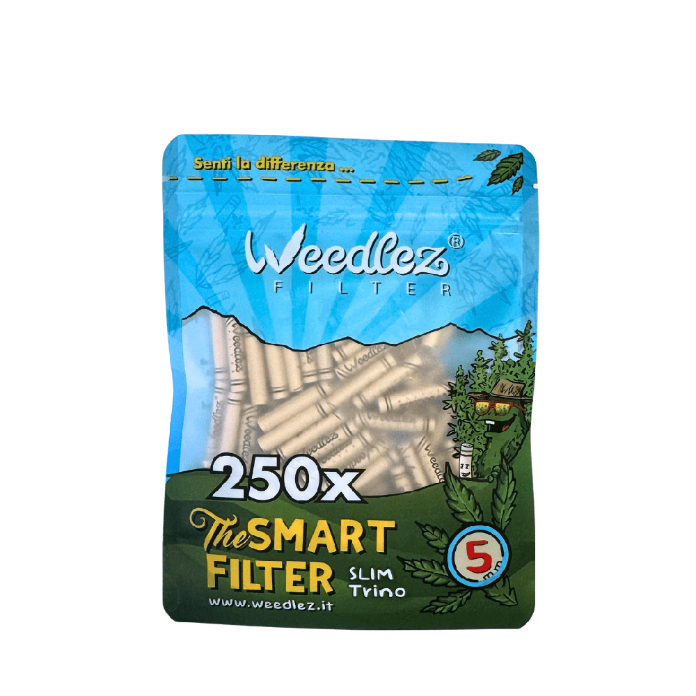 Weedlez Smart Filter Slim Trino Ø 5 mm - 250 Stück Weedlez-smart-filter-250x-5mm