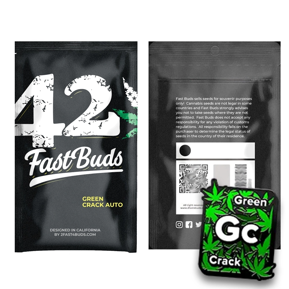 Green Crack Auto | Autoflowering Hanfsamen von Fast Buds