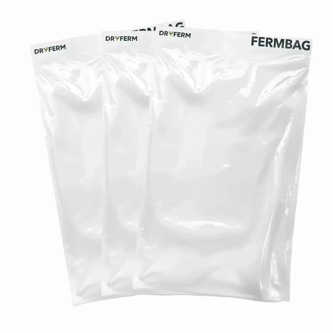 Dryferm Bag 30x50 cm Dreierset Drei Dryferm Trocknungsbeutel in 30 x 50 cm, freigestellt