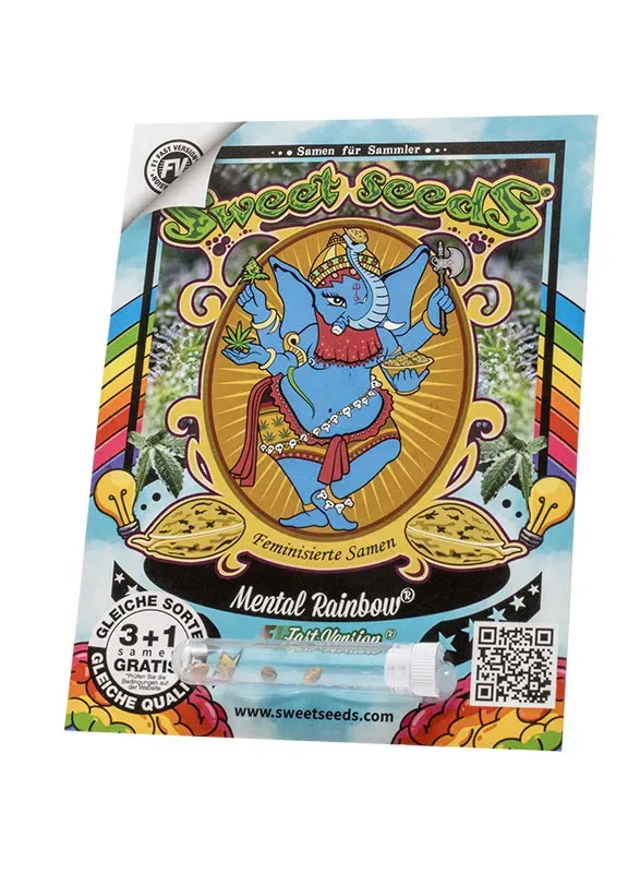Mental Rainbow F1 Fast Version | Feminisierte Hanfsamen von Sweet Seeds