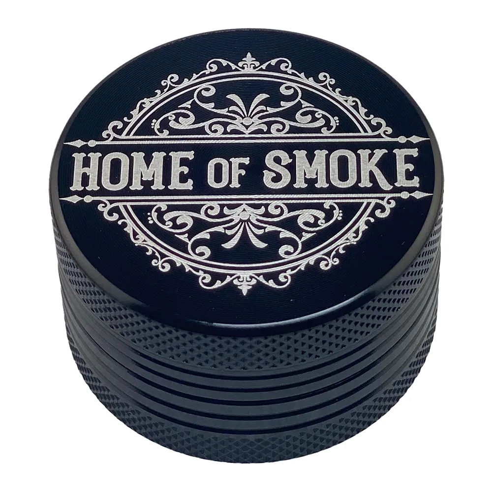 Cludi-Alugrinder-zweiteilig-schwarz-40mm-Oberseite