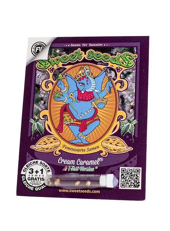 Cream Caramel F1 Fast Version | Feminisierte Cannabissamen von Sweet Seeds