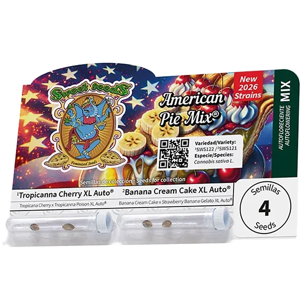 American Pie Mix® Originalverpackung American Pie Mix® Autoflowering Samen von Sweet Seeds, Originalverpackung