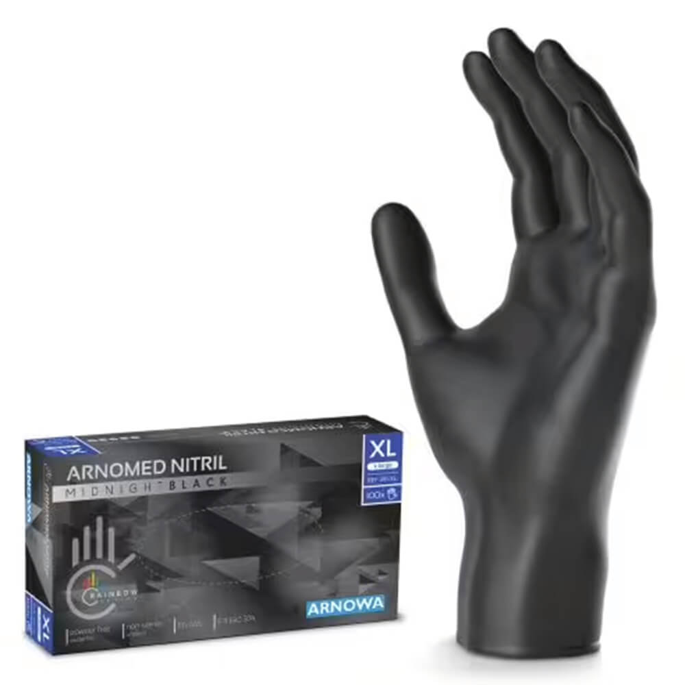 Premium Nitril Handschuhe XL - Dein Schutz beim Growing Growversand Nitrilhandschuhe schwarz XL
