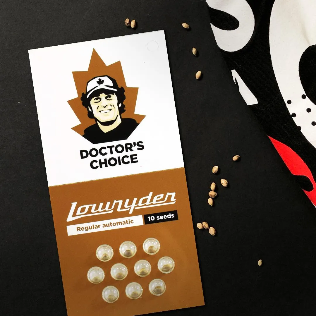 Lowryder IBL Verpackung Doctors Choice Verpackung Lowryder mit 10 regulären Samen