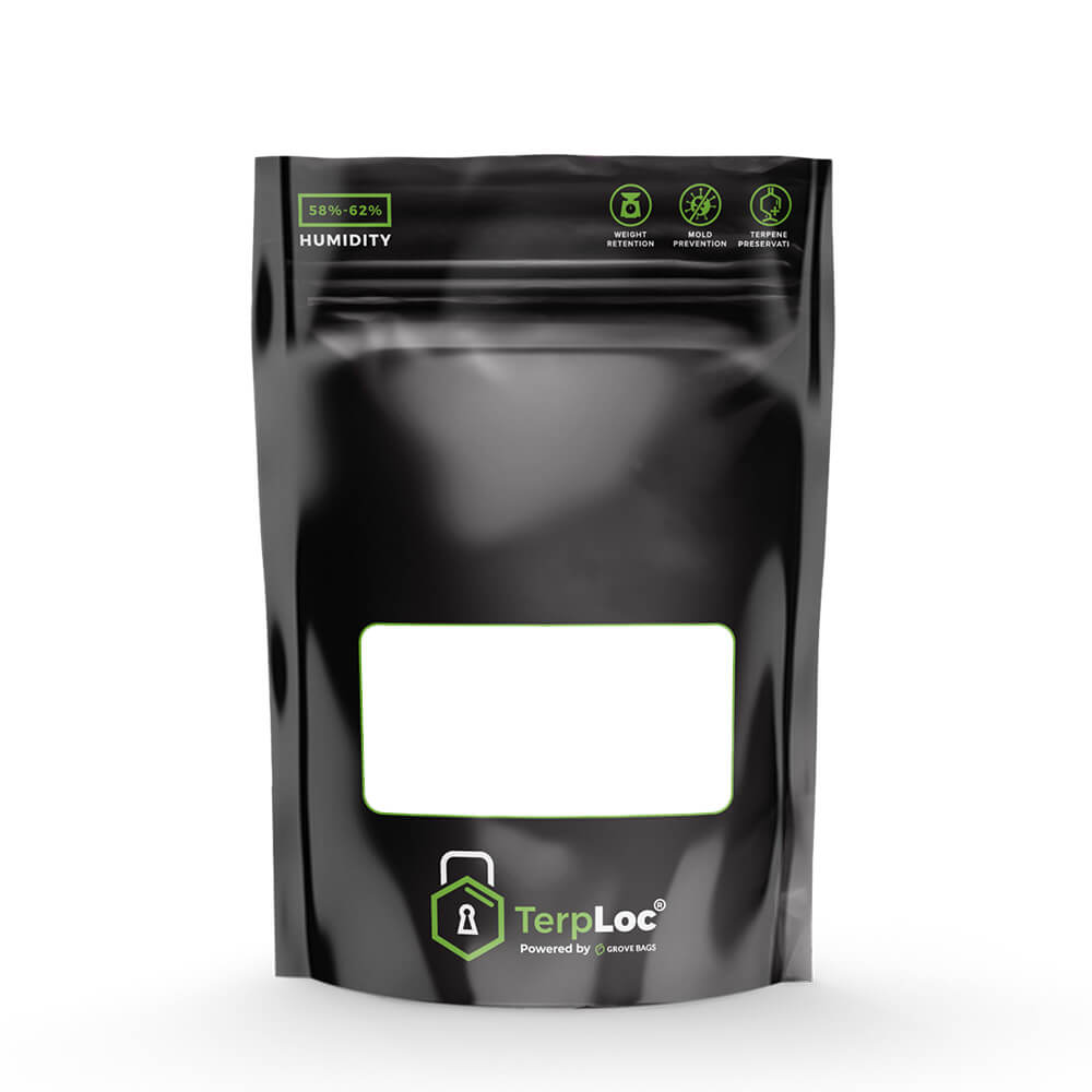Grove Bags TerpLoc mit Fenster - 7 g: Revolutionäre Curing und Aufbewahrungsmethode für maximalen Terpen-Erhalt Growversand Grove Bags mit Fenster 7g